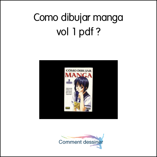 Como dibujar manga vol 1 pdf